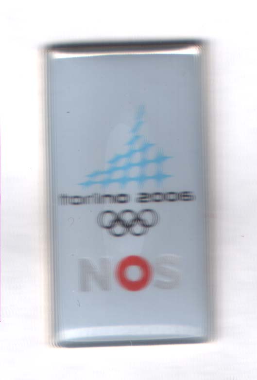 Torino 2006 media pin NOS (dutch tv)
